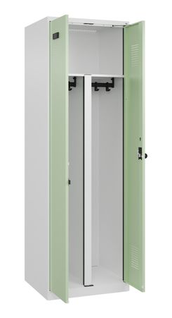 C+P PSA Schwarz-Weiß-Spind Evolo PLUS