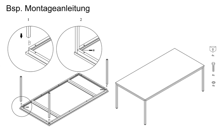 Tisch | Mehrzwecktisch quadratisch | 60 x 60 | verschiedene Farben