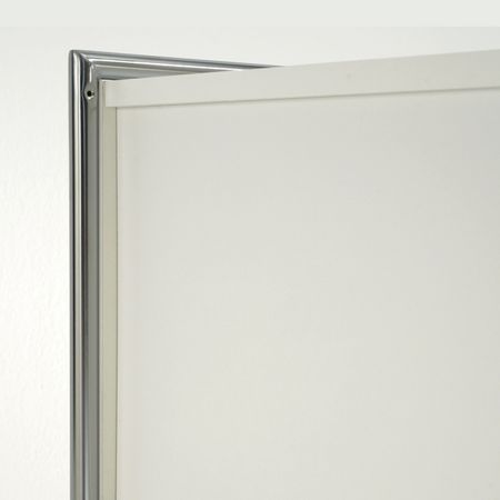 Büroregal Büroschrank Aktenregal Aktenschrank Chromrahmen edel stabil weiss weiß hell