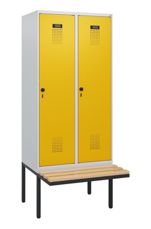 C+P Spind Evolo PLUS Bank 2 Abteile 1950x800x81