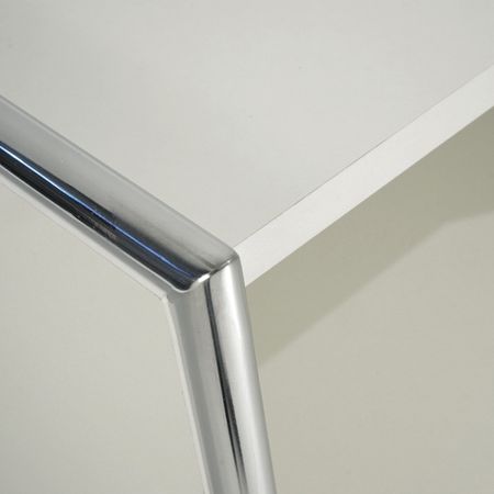 Chromeline offenes Sideboard 2 / 3 | 78 x 236 x 38 cm | Anthrazit oder Weiß