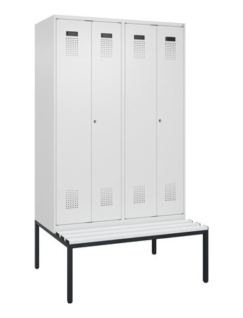 C+P Schwarz-Weiß-Spind Evolo PLUS
