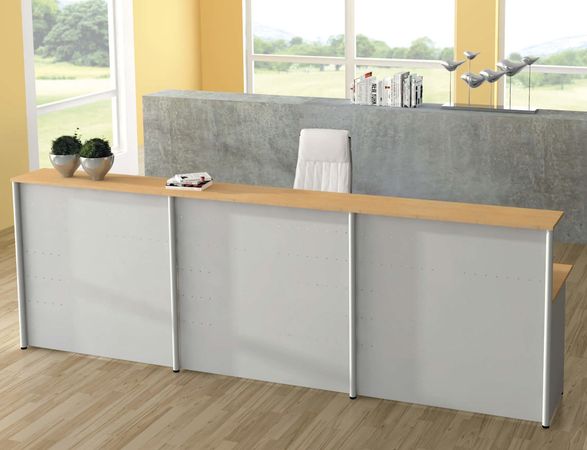 Empfangstheke Classic Big | 115 x 348 x 70 cm (HxBxT)