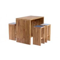 Stehtisch | Hochtisch Eiche massiv "classic"