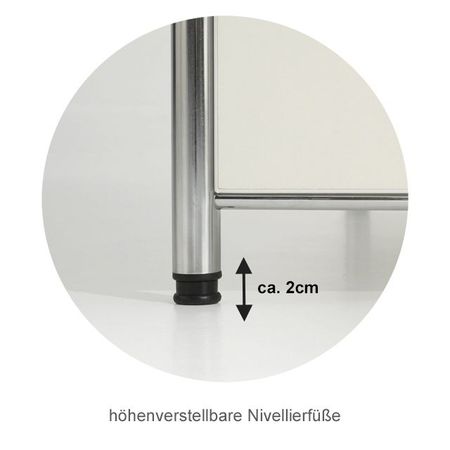 Nivellierfuß einstellbarer Fuß Nivelierfüße Sideboard Aktenschrank