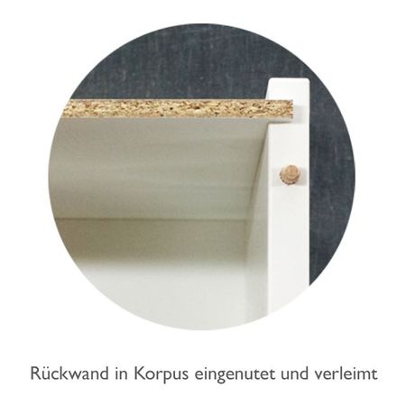 Rückenwand Rückwand Schließfachschrank aus Holz