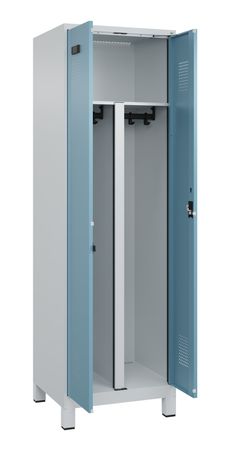 C+P PSA Schwarz-Weiß-Spind Evolo PLUS