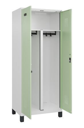 C+P PSA Schwarz-Weiß-Spind Evolo PLUS