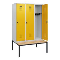 C+P Spind Evolo PLUS, Bank, 3 Abteile, 1950x1200x815mm