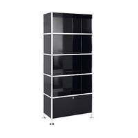 Büroregal | Aktenregal | Highboard 5 mit einer Klapptür