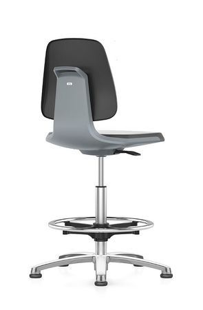 Arbeitsstuhl mit der Artikelnr. AS-LAB-HYGDES-GL-FR-KLM-SW