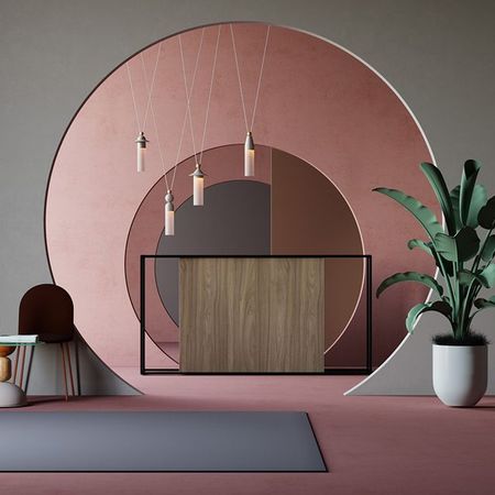 < 110 x 200 x 85 cm (HxBxT) Natureiche Schwarz