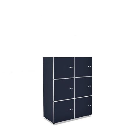 Fächerschrank Kleingefachschrank Schließfachschrank Schule Sideboard Büro Kommode Holzschrank Postverteilschrank Postschrank 