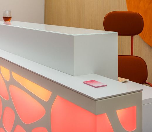 Empfangstheke Empfangstisch Empfangstresen Theke Verkaufstheke Salontheke Laden ThekeBar