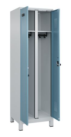 C+P Schwarz-Weiß-Spind Evolo PLUS