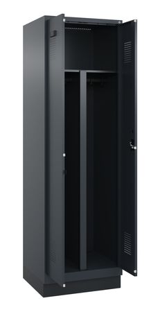 C+P PSA Schwarz-Weiß-Spind Evolo PLUS
