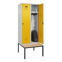 C+P Spind Evolo PLUS, Bank, 2 Abteile, 2120x800x815mm