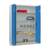 PAVOY Falttürenschrank | Aktenschrank | 195 x 150 x 40 | mit 4 lackierten oder verzinkten Fachböden | große Farbauswahl