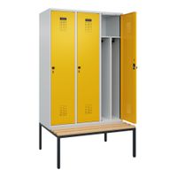 C+P Spind Evolo PLUS, Bank, 3 Abteile, 2120x1200x815mm