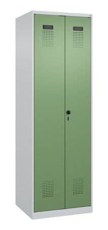 C+P PSA Schwarz-Weiß-Spind Evolo PLUS
