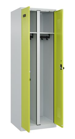 C+P Schwarz-Weiß-Spind Evolo PLUS