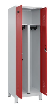C+P PSA Schwarz-Weiß-Spind Evolo PLUS