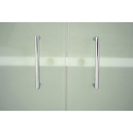 Chromgriffe Flügeltüren Vorbautüren Glastüren Sicherheitsglas Büroregal Sideboard