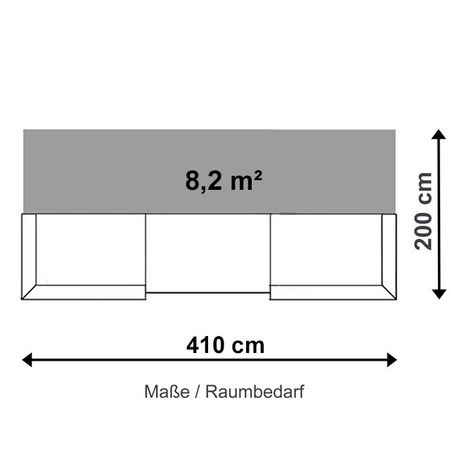 Tresen Raummass Masse