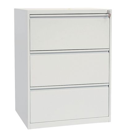 Hängeregisterschrank 3 Schübe | doppelbahnig GRAU