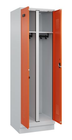 C+P Schwarz-Weiß-Spind Evolo PLUS