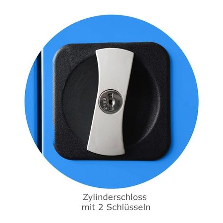 Metallschrank Türschloss