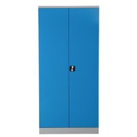 XL Werkzeugschrank | Werkstattschrank 195x92x50 GRAU/LICHTBLAU