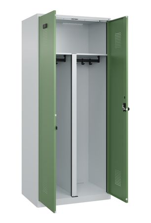 C+P PSA Schwarz-Weiß-Spind Evolo PLUS