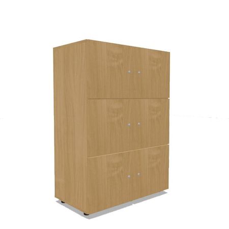 Farbauswahl Schließfachschrank aus Holz