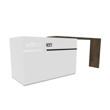 Friseursalon Empfangstheke Verkaufstheke Rezeption Kasse Anmeldung Information Empfangstheke