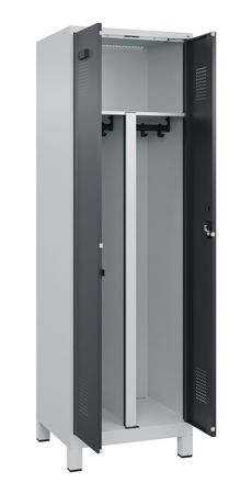 C+P PSA Schwarz-Weiß-Spind Evolo PLUS