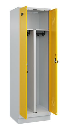 C+P PSA Schwarz-Weiß-Spind Evolo PLUS