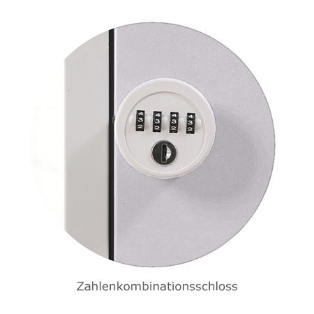 Bank mit Spind