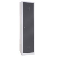 Spind mit einem Abteil 180x41,5x50 GRAU/ANTHRAZIT