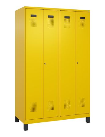 C+P PSA Schwarz-Weiß-Spind Evolo PLUS