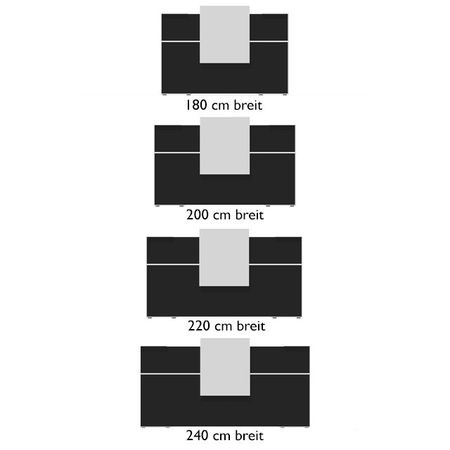 Empfangstheke LE'O unterschiedliche Größen wählbar