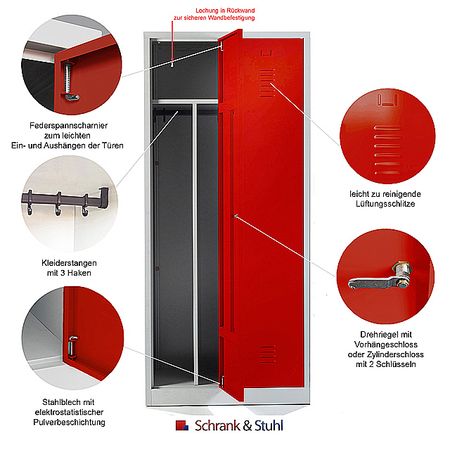 Garderobenschrank