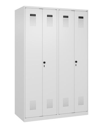C+P PSA Schwarz-Weiß-Spind Evolo PLUS