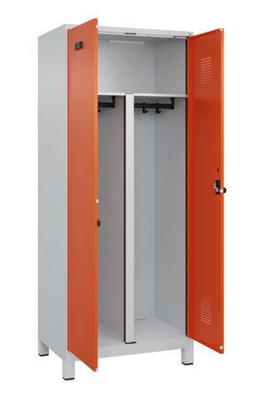 C+P PSA Schwarz-Weiß-Spind Evolo PLUS