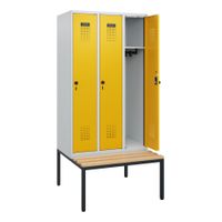 C+P Spind Evolo PLUS, Bank, 3 Abteile, 1950x900x815mm