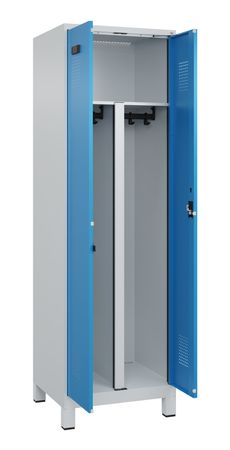 C+P PSA Schwarz-Weiß-Spind Evolo PLUS