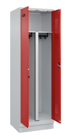 C+P PSA Schwarz-Weiß-Spind Evolo PLUS