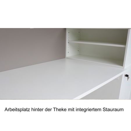 Stauraum Empfangstheke Leo Arbeitsplatz Rezeption