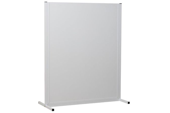 Raumtrennwand 130 x 107 cm WEISS