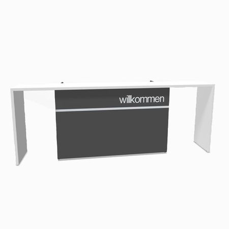 Friseursalon Empfangstheke Verkaufstheke Rezeption Kasse Anmeldung Information Empfangstheke